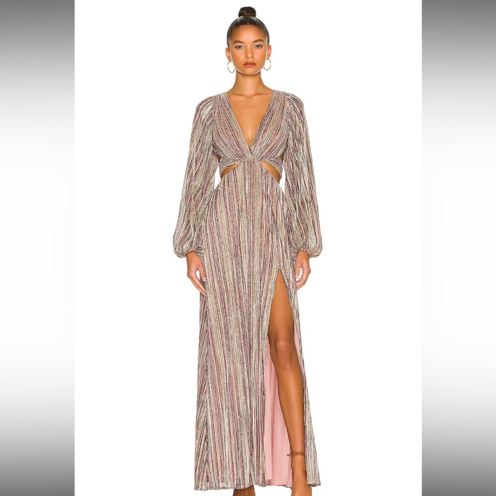 House of Harlow 1960 x REVOLVE Jerri Maxi Dress in Metallic Multi
